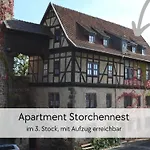 Storchennest - Scandi Style - In Der Historischen Hinterburg - Mit Aufzug, Parkplatz & Garten - Nahe Fulda Und Bad Hersfeld Lejlighed