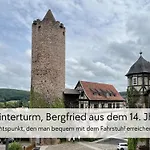 アパート Storchennest - Scandi Style - In Der Historischen Hinterburg - Mit Aufzug, Parkplatz & Garten - Nahe Fulda Und Bad Hersfeld