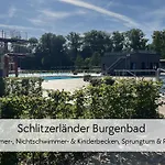 アパート Storchennest - Scandi Style - In Der Historischen Hinterburg - Mit Aufzug, Parkplatz & Garten - Nahe Fulda Und Bad Hersfeld