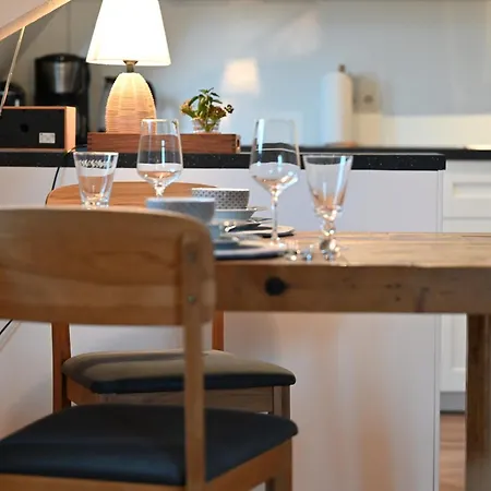 Apartment Storchennest - Scandi Style - In Der Historischen Hinterburg - Nahe Fulda *
