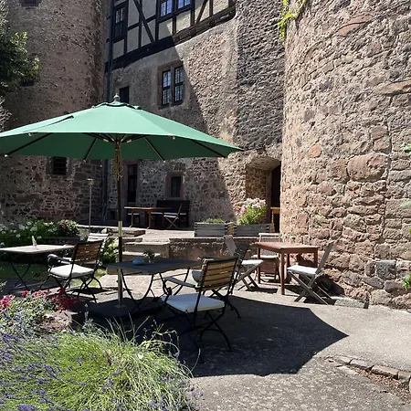Storchennest - Scandi Style - In Der Historischen Hinterburg - Nahe Fulda Apartment Schlitz