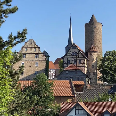 Storchennest - Scandi Style - In Der Historischen Hinterburg - Nahe Fulda Schlitz
