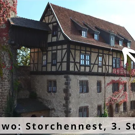 Storchennest - Scandi Style - In Der Historischen Hinterburg - Nahe Fulda
