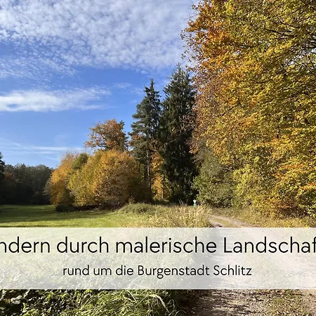 Storchennest - Scandi Style - In Der Historischen Hinterburg - Mit Aufzug, Parkplatz & Garten - Nahe Fulda Und Bad Hersfeld * Schlitz