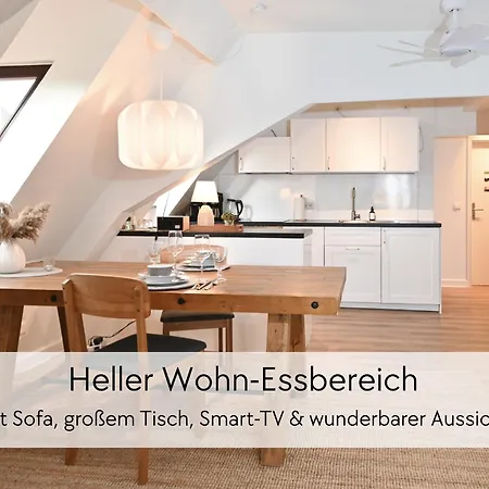 Apartmán Storchennest - Scandi Style - In Der Historischen Hinterburg - Mit Aufzug, Parkplatz & Garten - Nahe Fulda Und Bad Hersfeld *