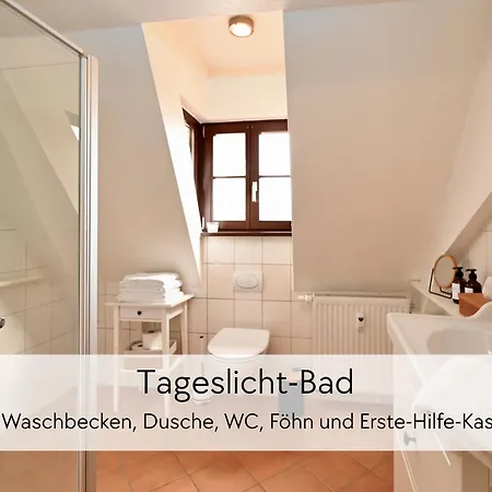 Apartmán Storchennest - Scandi Style - In Der Historischen Hinterburg - Mit Aufzug, Parkplatz & Garten - Nahe Fulda Und Bad Hersfeld