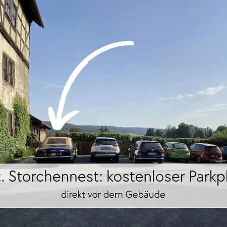 Storchennest - Scandi Style - In Der Historischen Hinterburg - Mit Aufzug, Parkplatz & Garten - Nahe Fulda Und Bad Hersfeld Schlitz