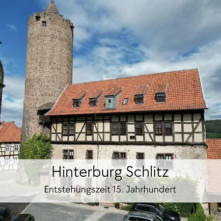 Storchennest - Scandi Style - In Der Historischen Hinterburg - Mit Aufzug, Parkplatz & Garten - Nahe Fulda Und Bad Hersfeld * Schlitz