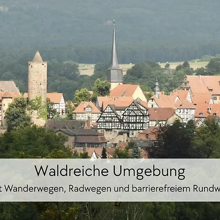 Storchennest - Scandi Style - In Der Historischen Hinterburg - Mit Aufzug, Parkplatz & Garten - Nahe Fulda Und Bad Hersfeld * Schlitz