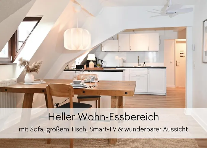 Apartament Storchennest - Scandi Style - In Der Historischen Hinterburg - Mit Aufzug, Parkplatz & Garten - Nahe Fulda Und Bad Hersfeld *