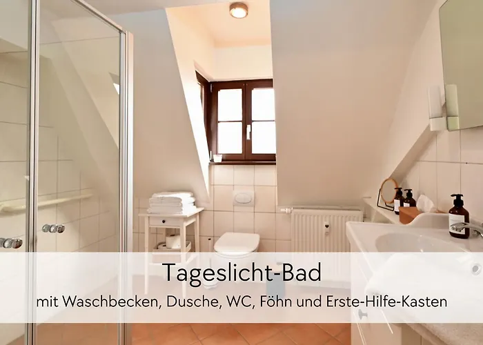 Apartament Storchennest - Scandi Style - In Der Historischen Hinterburg - Mit Aufzug, Parkplatz & Garten - Nahe Fulda Und Bad Hersfeld