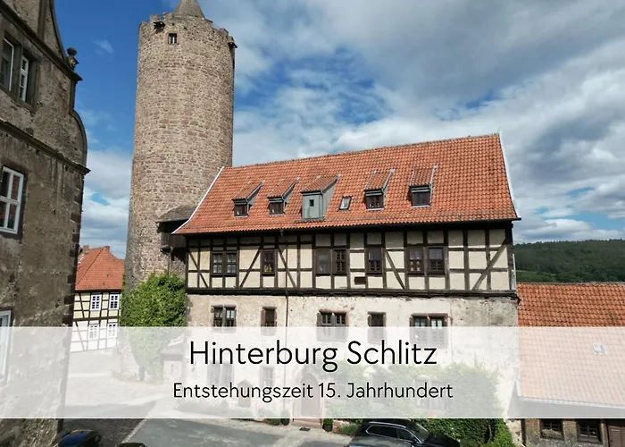 Storchennest - Scandi Style - In Der Historischen Hinterburg - Mit Aufzug, Parkplatz & Garten - Nahe Fulda Und Bad Hersfeld * Schlitz