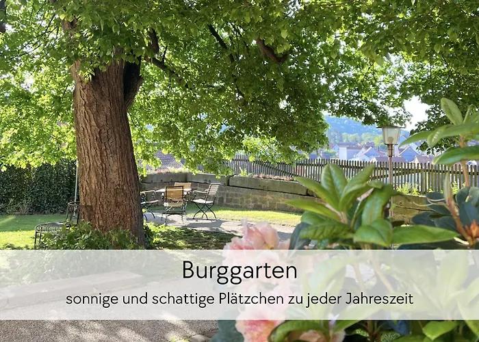 Storchennest - Scandi Style - In Der Historischen Hinterburg - Mit Aufzug, Parkplatz&garten - Nahe Fulda Und Bad Hersfeld Apartment Schlitz