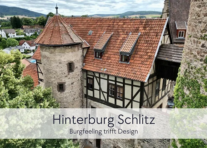Storchennest - Scandi Style - In Der Historischen Hinterburg - Mit Aufzug, Parkplatz&garten - Nahe Fulda Und Bad Hersfeld Schlitz